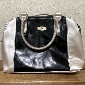 Aurielle vintage black and silver hand bag